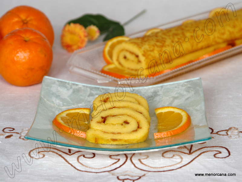 Torta de naranja portuguesa